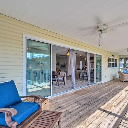 Withlacoochee River House With Dock And Kayaks! Yankeetown Exteriör bild