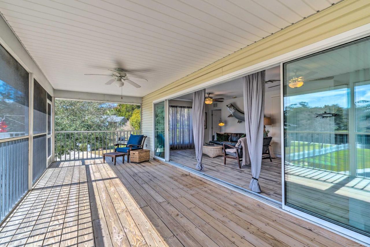 Withlacoochee River House With Dock And Kayaks! Yankeetown Exteriör bild