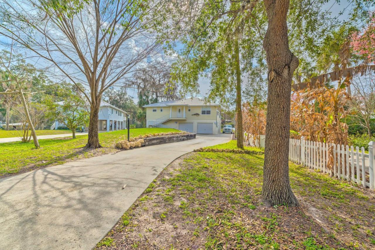 Withlacoochee River House With Dock And Kayaks! Yankeetown Exteriör bild